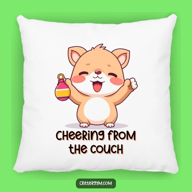 Funny Comfort Pillow: Cheerful Creature Lifting Cushion, Cozy Hilarious Gift