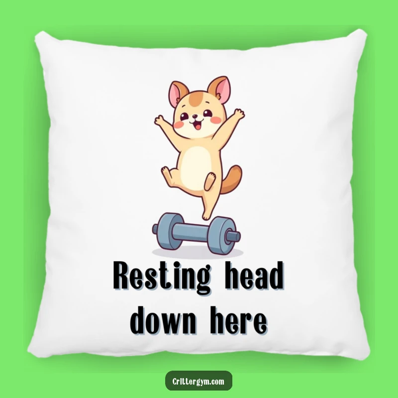 Funny Handstand Animal Pillow: Cozy & Comical Home Decor Gift!