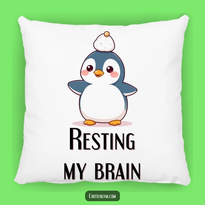 Funny Kawaii Penguin Head Weight Pillow: Adorable & Hilarious Comfort Gift