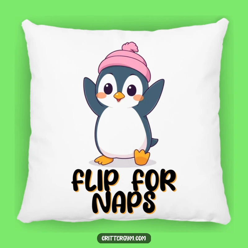 Funny Penguin Wobble Pillow - Comfy & Hilarious Accent Piece