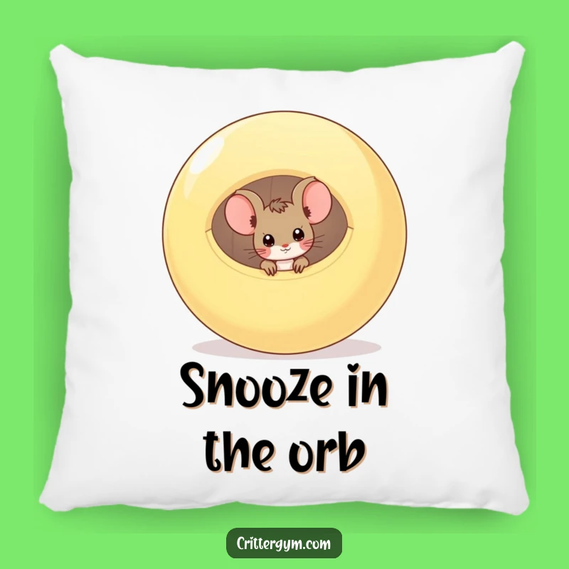 Funny Mouse Comfort Pillow: Snuggle Up with a Peek-a-Boo Pal