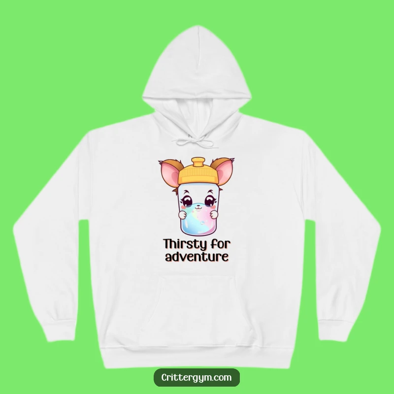 Funny Creature Hoodie: Cozy Up with Curious Amazement