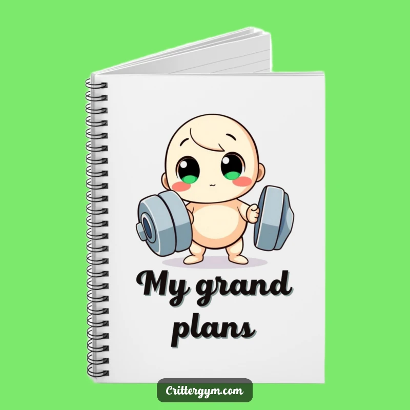 Funny Workout Log Notebook - Hilarious Journal for Lifters
